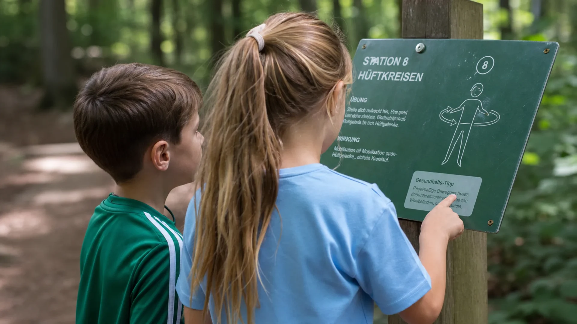 Waldsportpfad Oberwald: Sport und Natur erleben