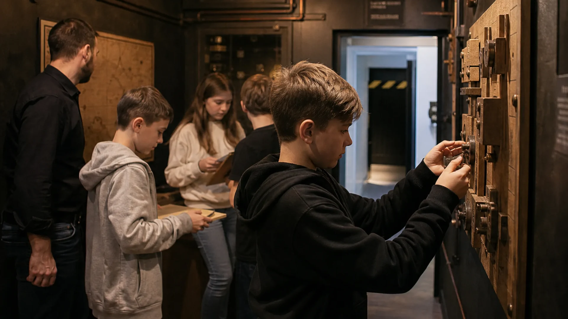 BlackRoom Escape Kinder- und Familiengeburtstag