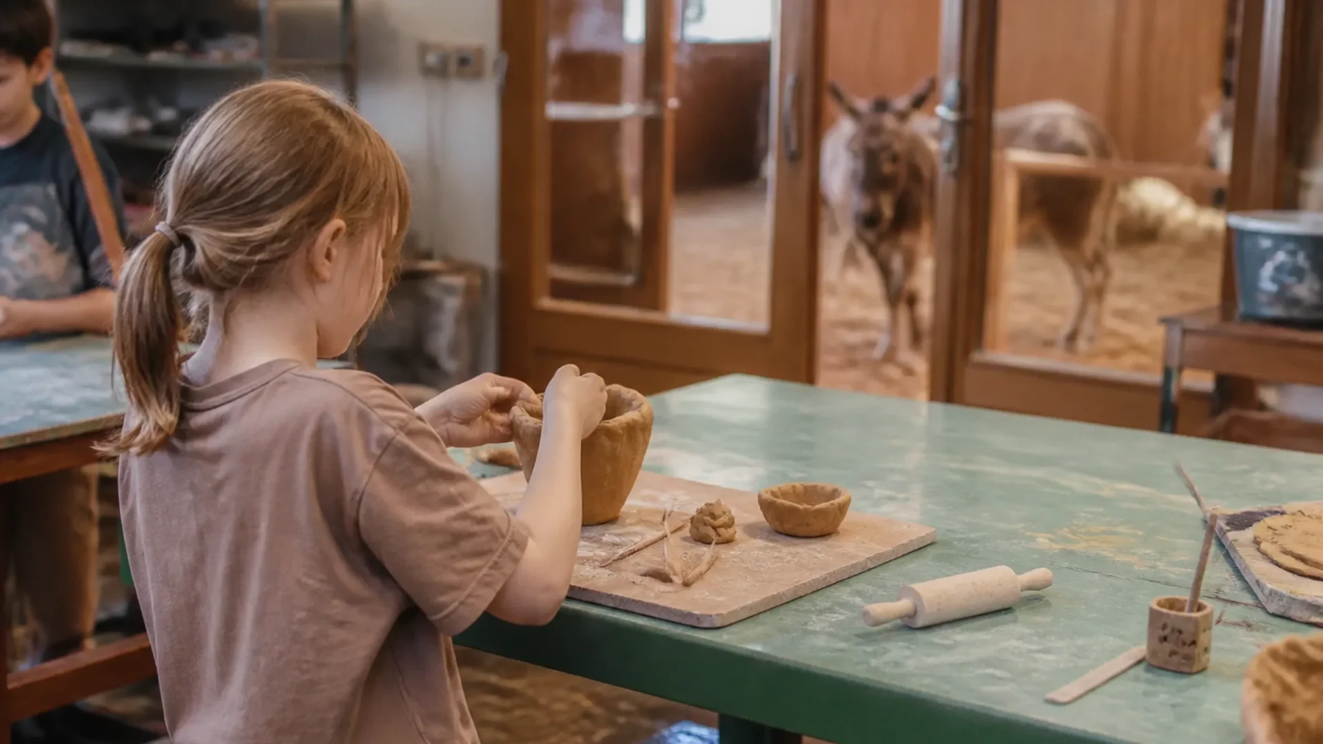 Kreativ-Workshop für Kinder im Keramikatelier