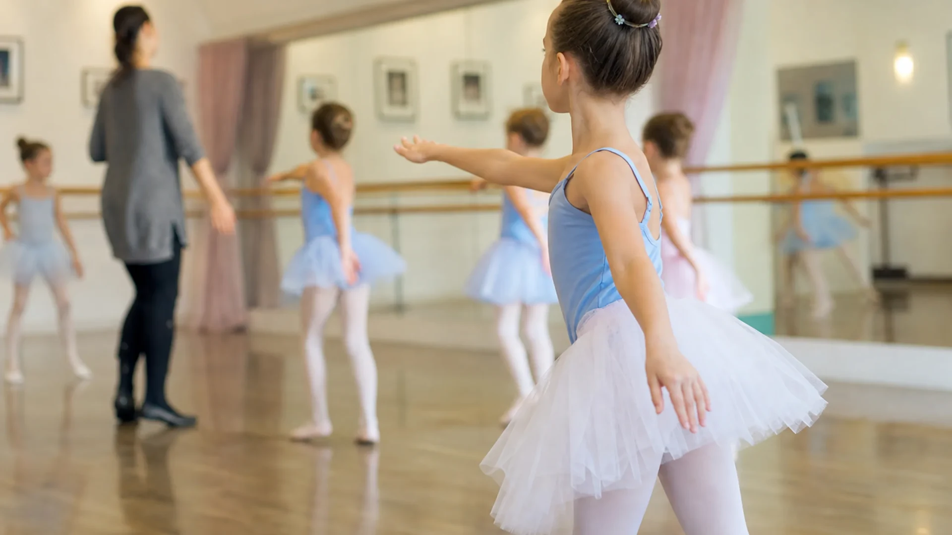 Kinderballett in der Ballettschule Corpus