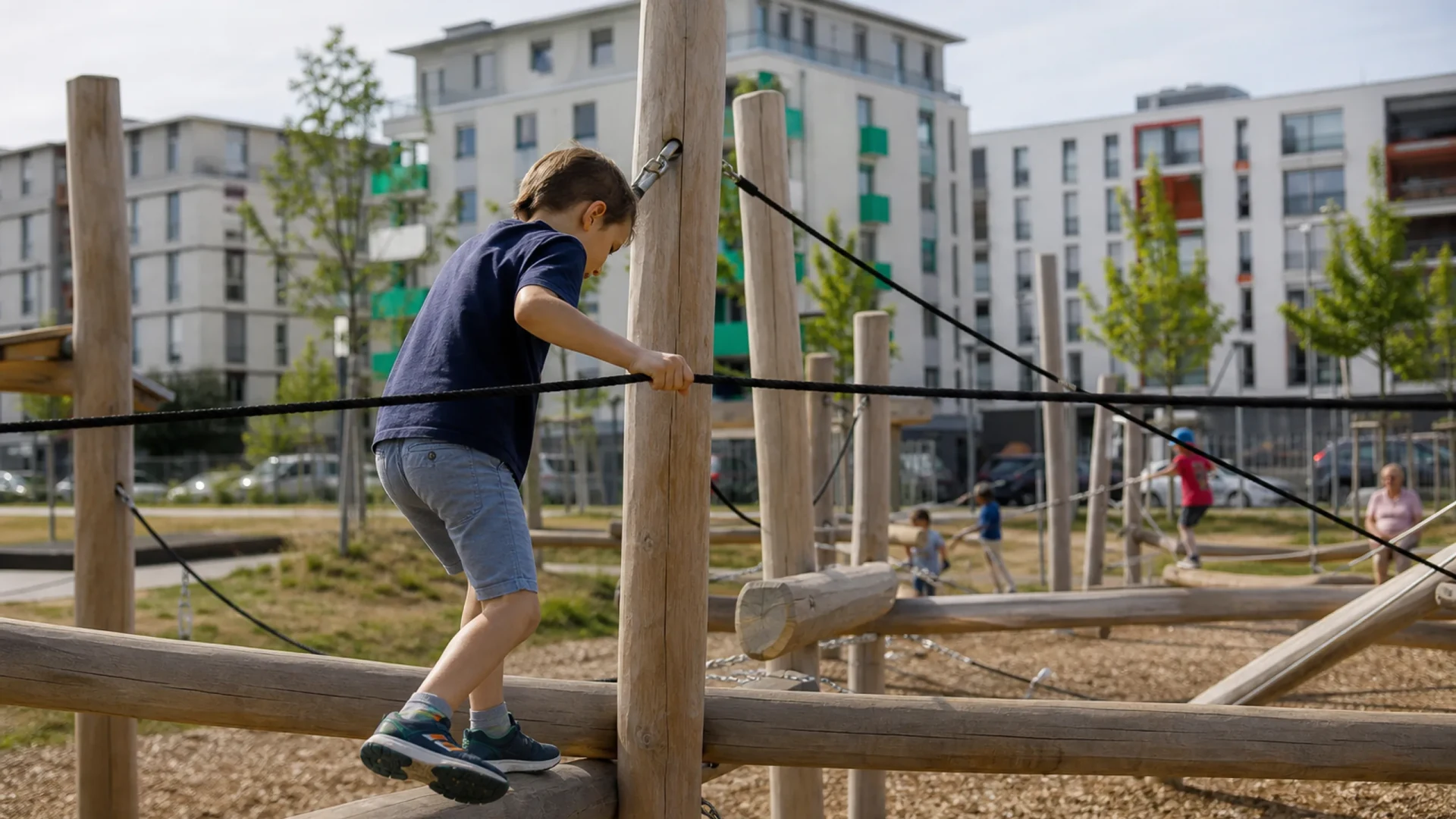 Spielplatz im Citypark Südstadt für Kinder