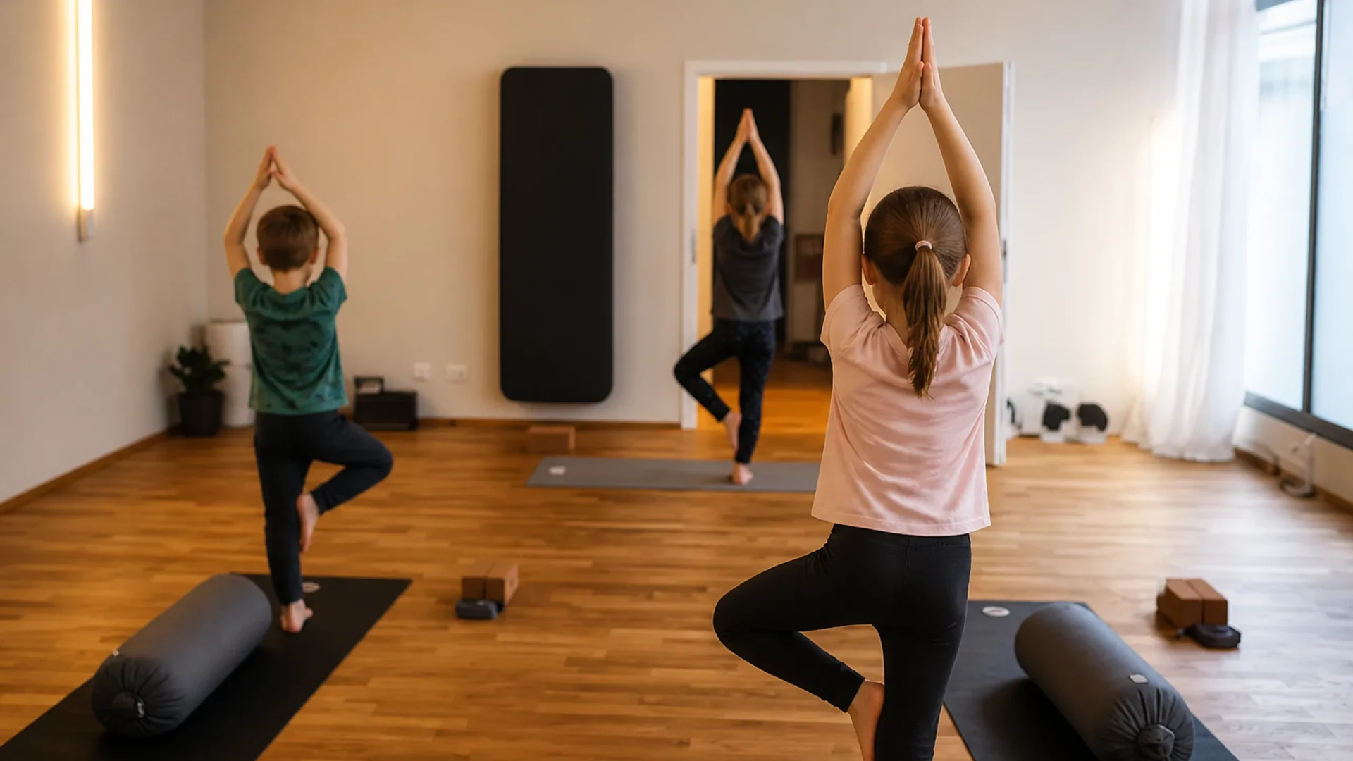 Kinderyoga wöchentlich im Studio Mind in Motion