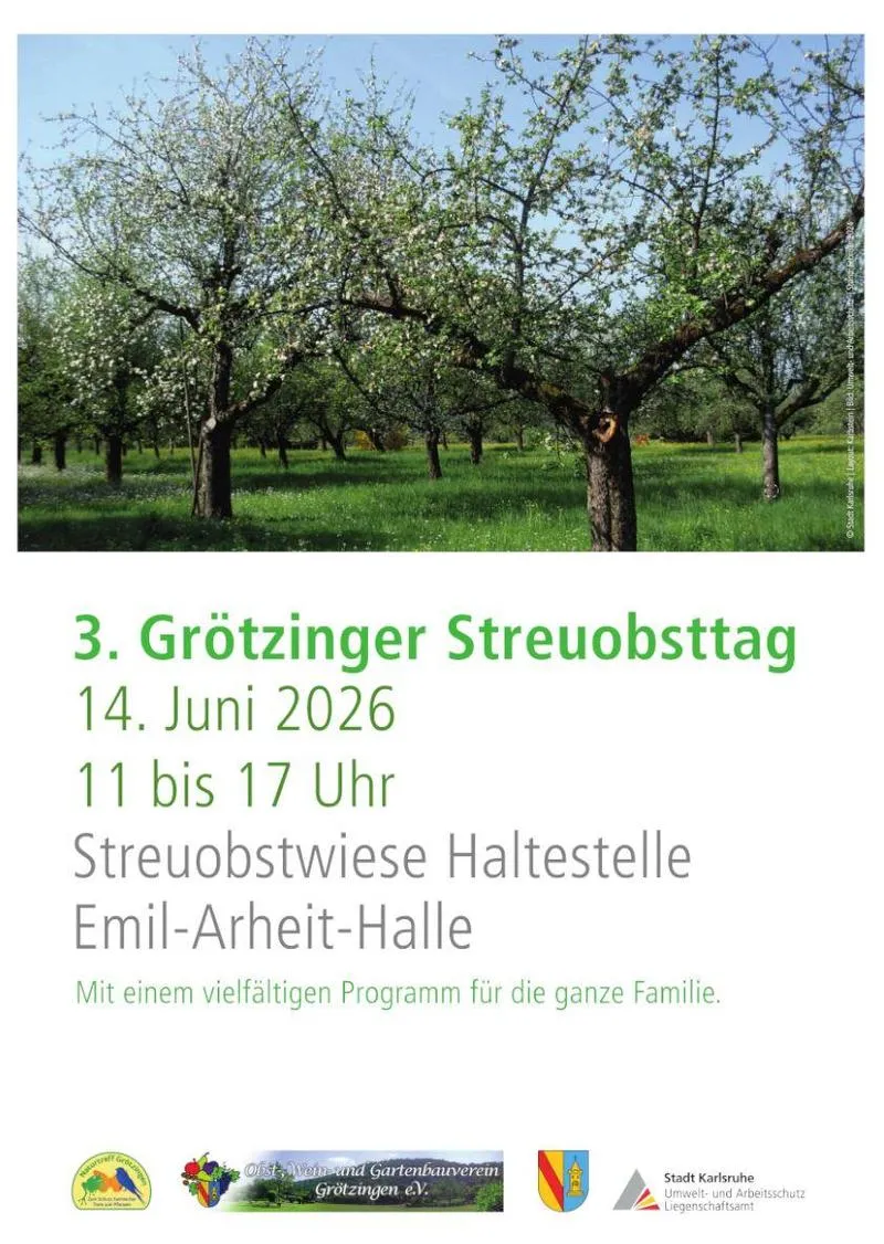 Grötzinger Streuobsttag für die ganze Familie