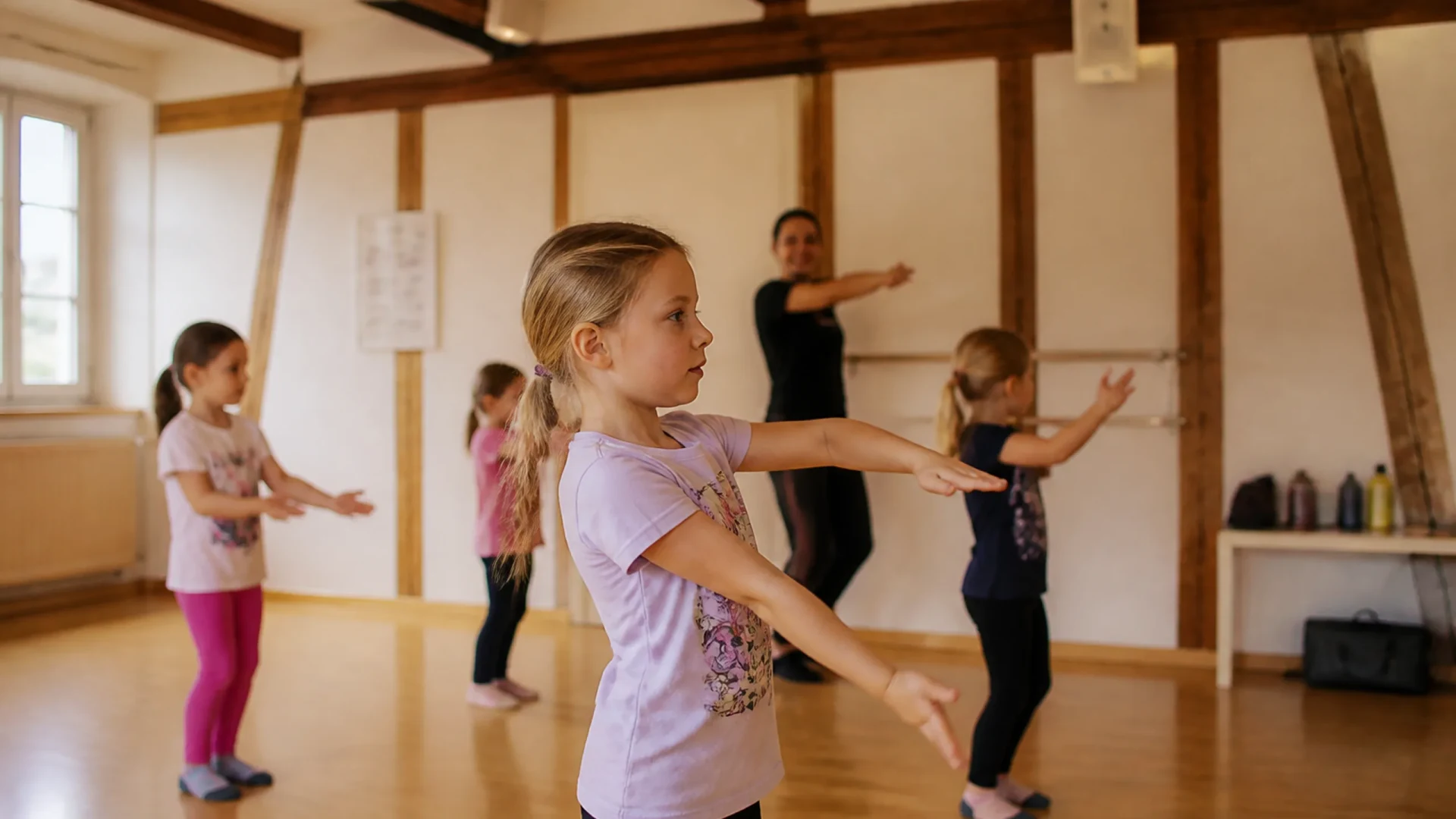Kindertanz im MuKs Fachwerkhaus Zeutern