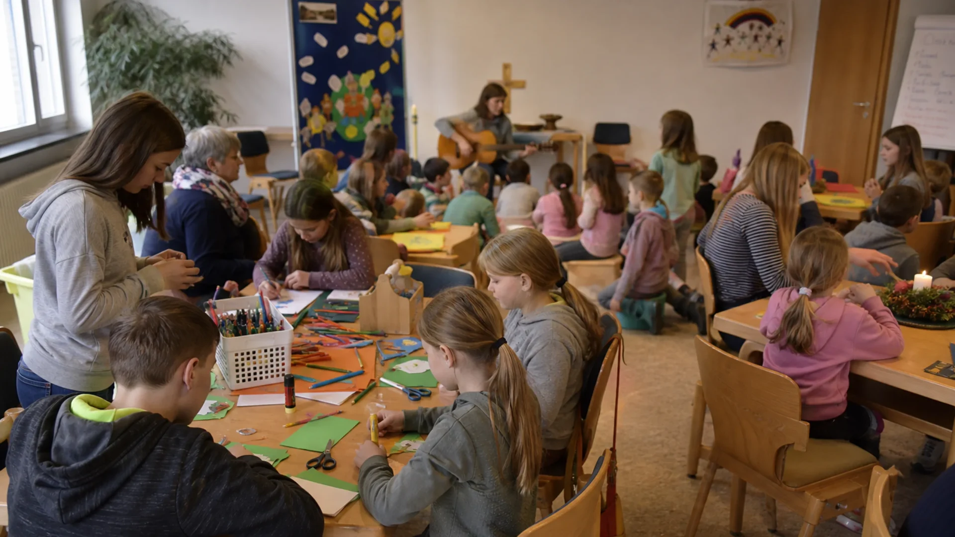 Kindergottesdienst K+ in der Michaelisgemeinde Blankenloch