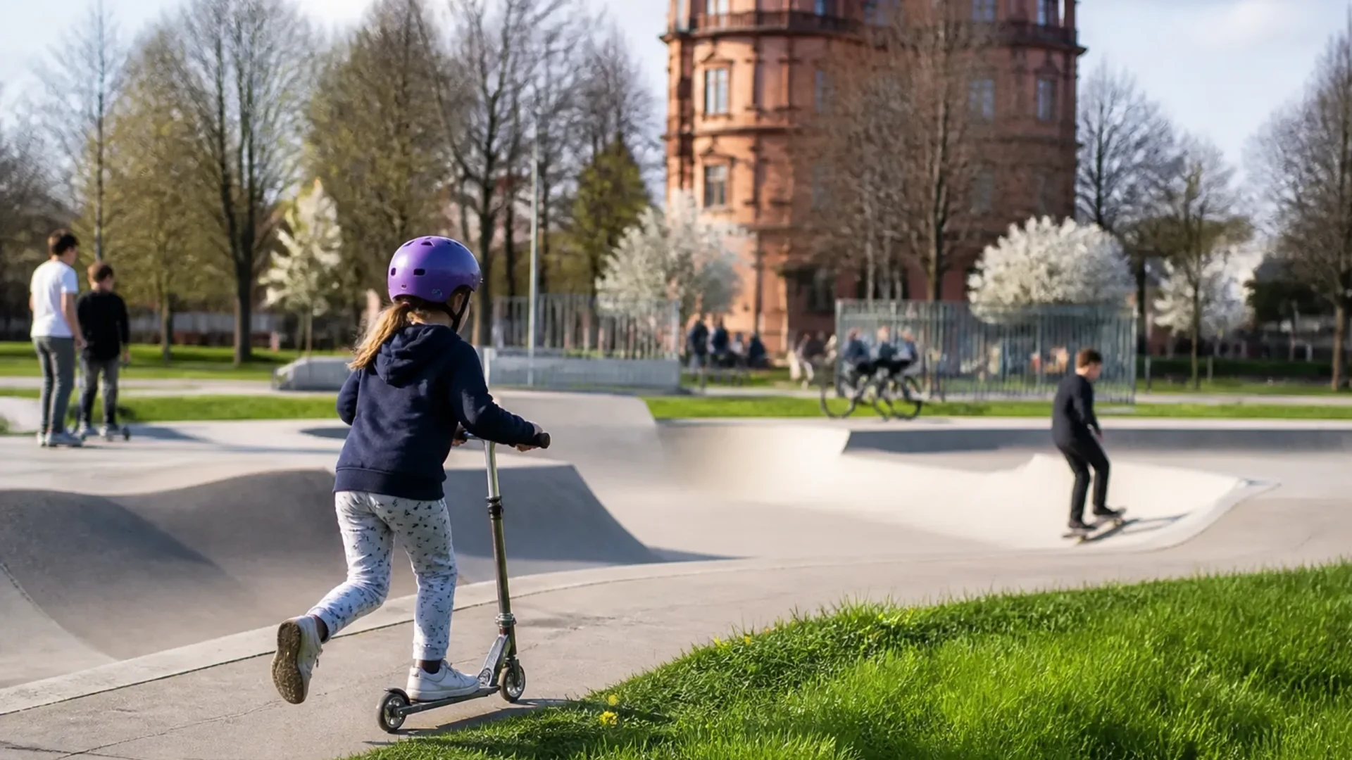 Spielplatz im Otto-Dullenkopf-Park für Kinder