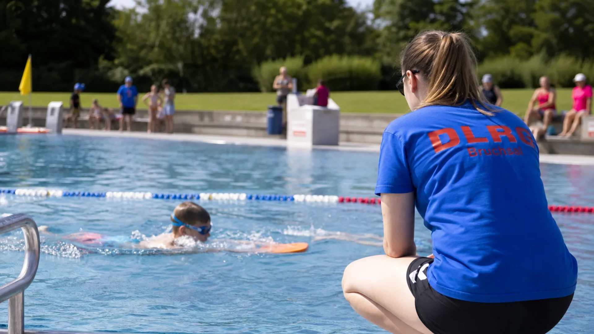 Anfängerschwimmen zum Seepferdchen in Bruchsal