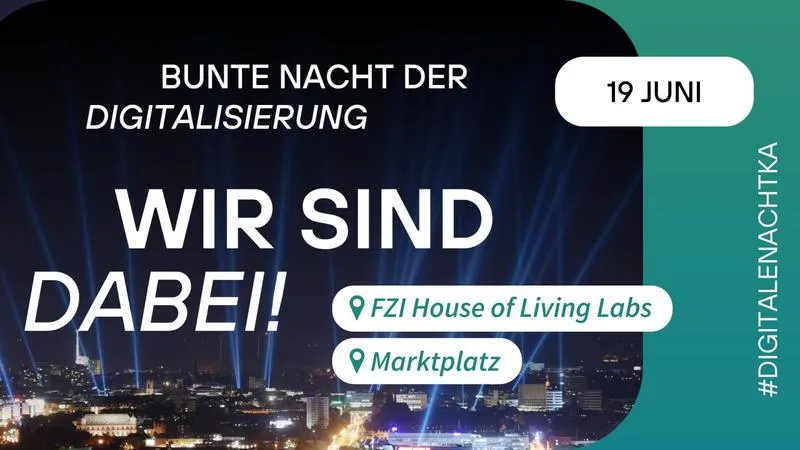 Robotik-Event auf dem Marktplatz in Karlsruhe