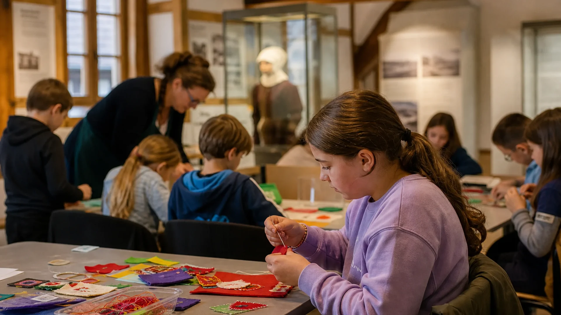 Workshop Genähte Filzanhänger in Bretten