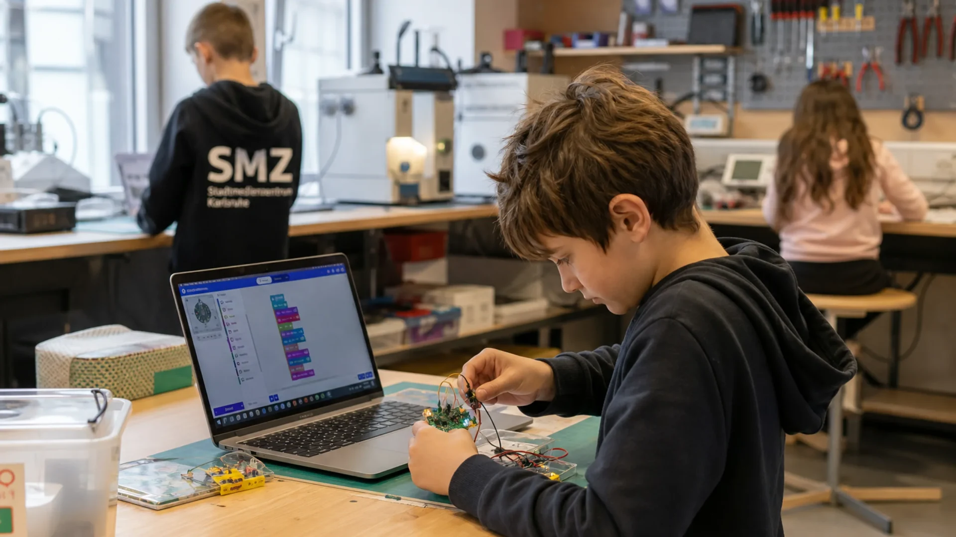 SMZ MakerSphere: Offene Maker-Werkstatt (Freitag), Mühlburg