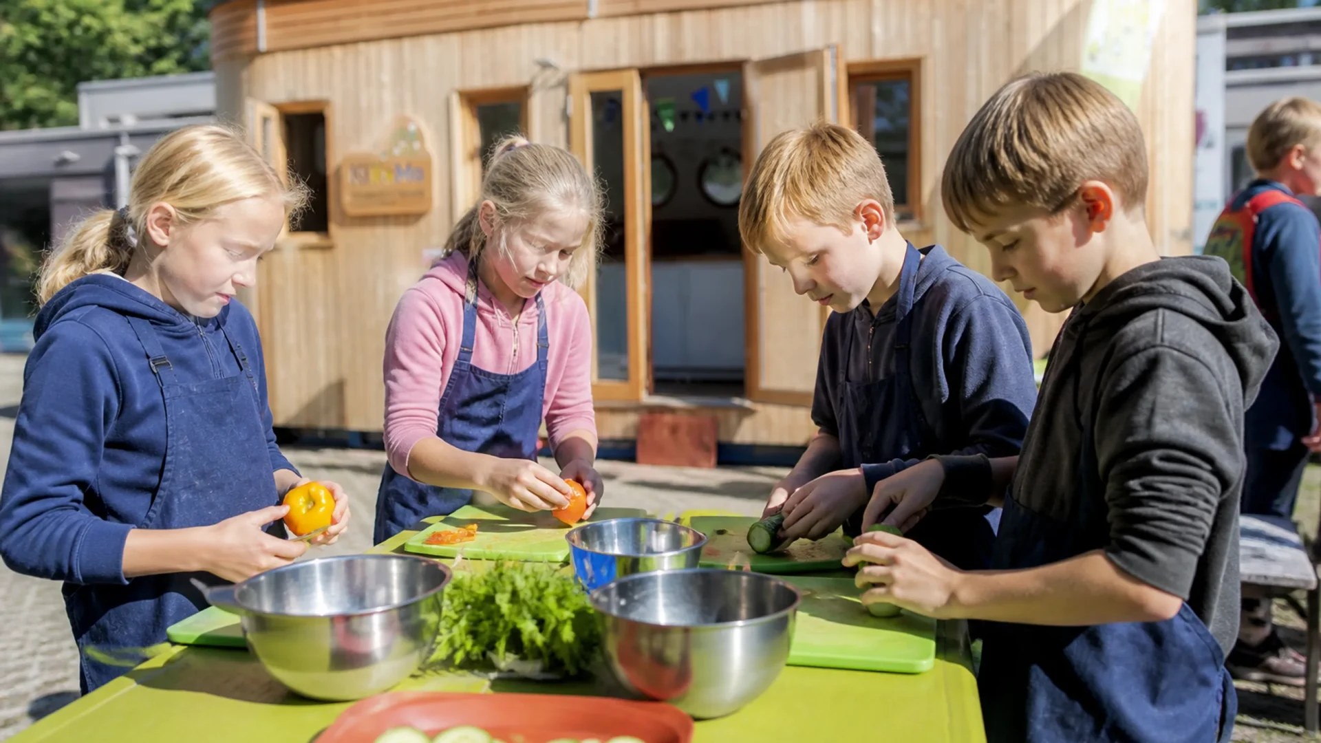 Schul-Projekttag im KiKoMo Hardtwald