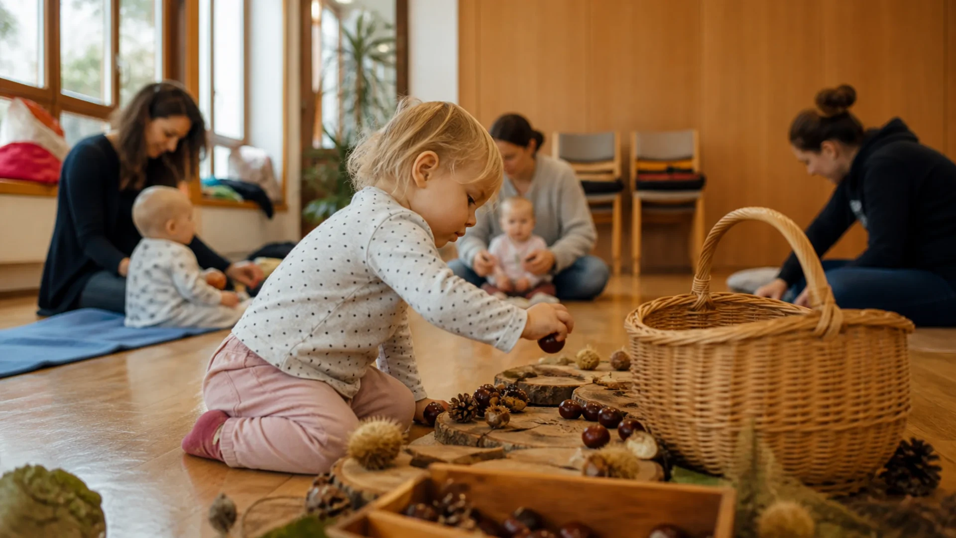 KiFaZ-Spielgruppe für Babys und Kleinkinder in Bergwald