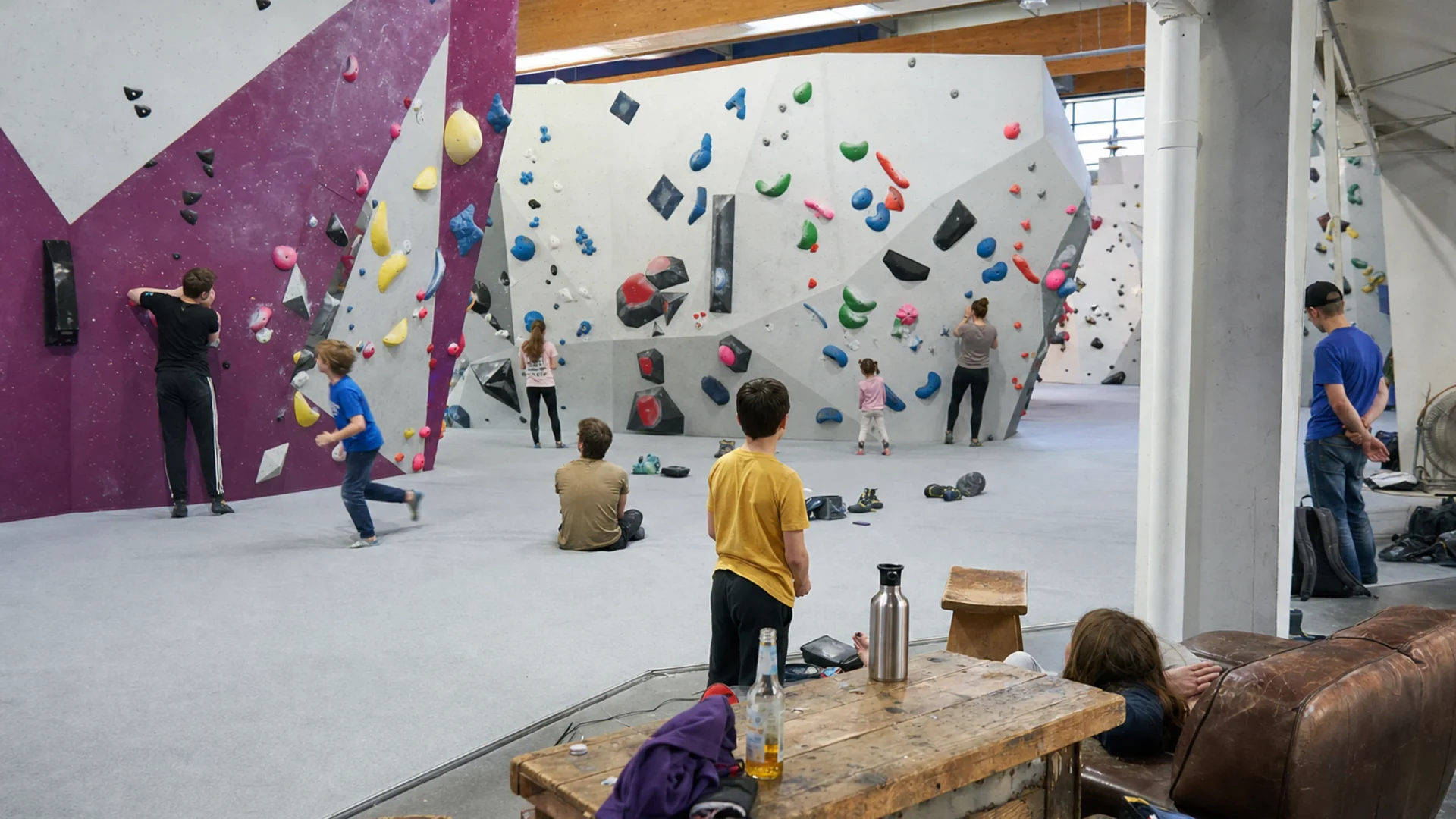 Boulderhaus Heidelberg: Klettern ohne Seil in der Südstadt