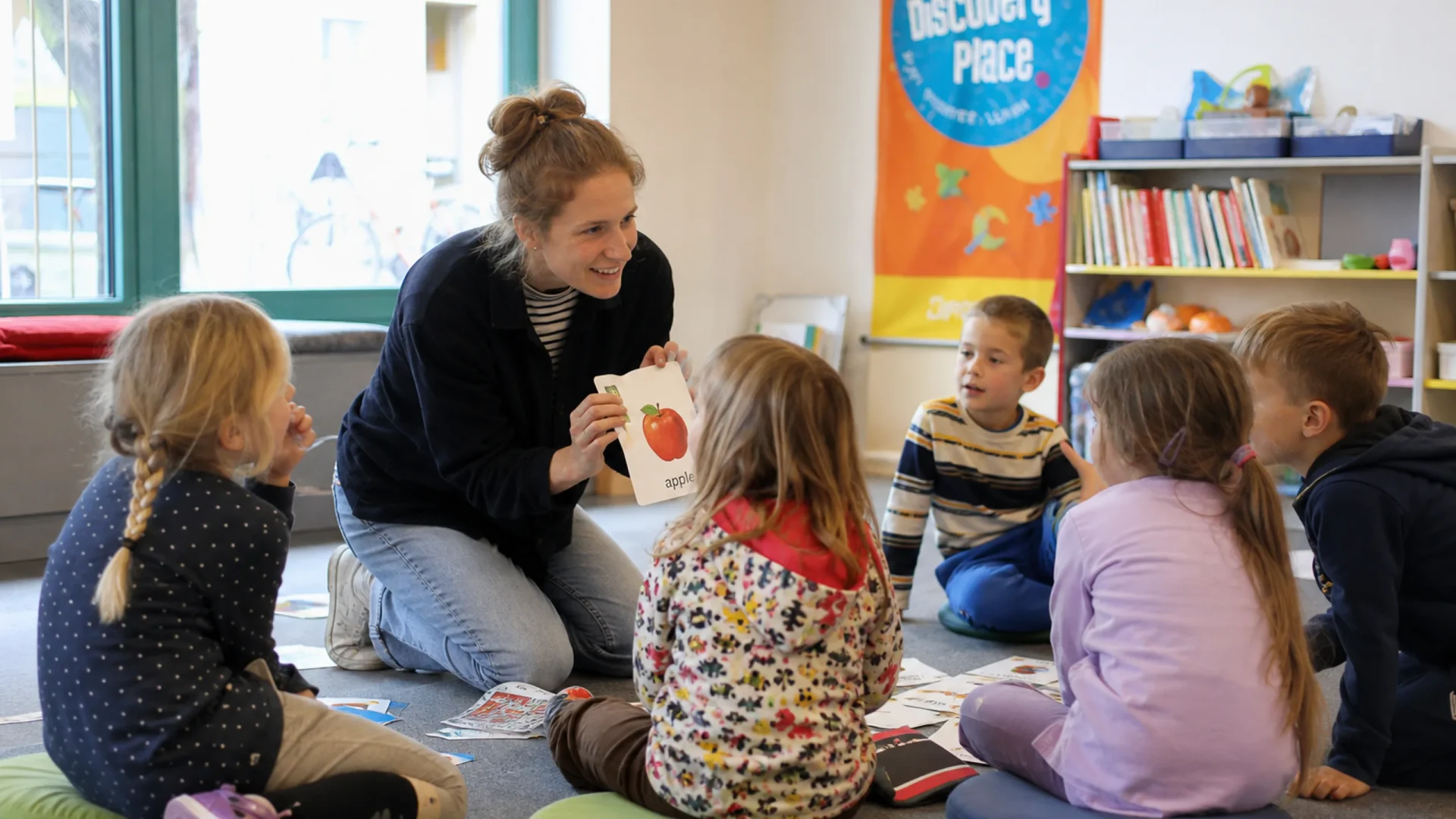 Get Ready English Class im Discovery Place