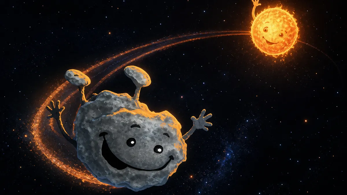 Stups, die kleine Sternschnuppe im Planetarium Karlsruhe