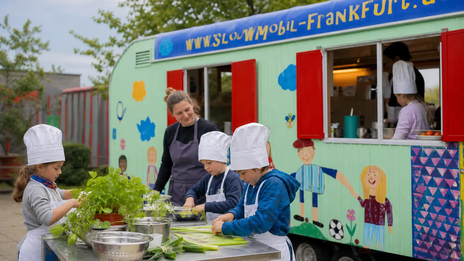 Slow Mobil Kinderkochwagen für Kita und Schule