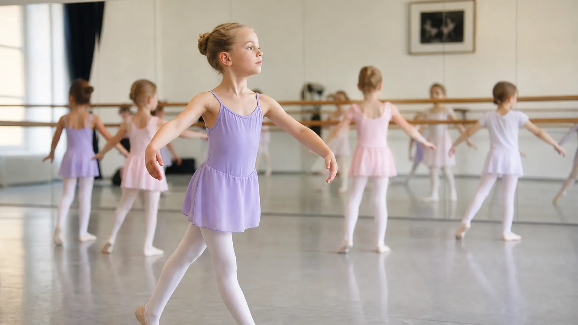 Klassisches Kinderballett im Ballettstudio La Remise