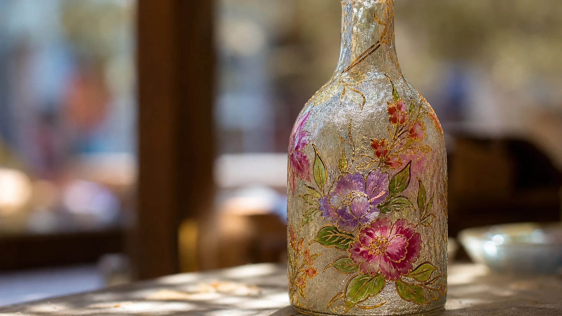 Kreativ-Workshop: Blumen auf Glas im Schloss Karlsruhe