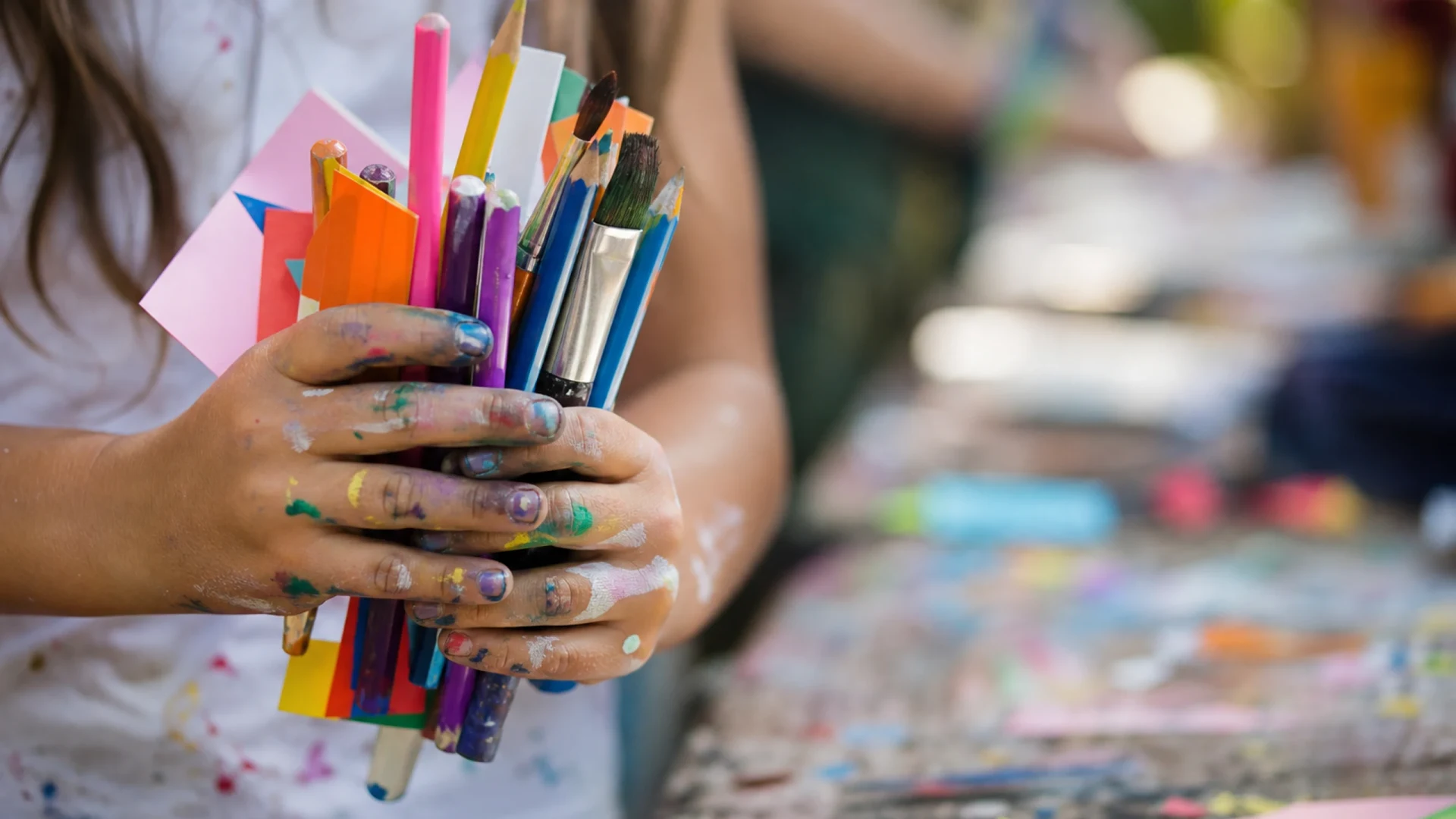 Kreativ-Workshop für Kinder in der Stadtteilbibliothek Durlach