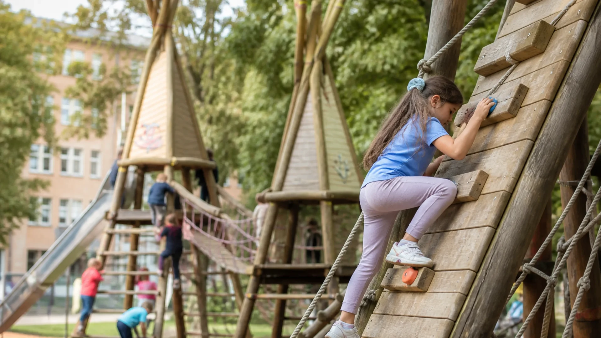 Abenteuerspielplatz am Canisiushaus für Familien