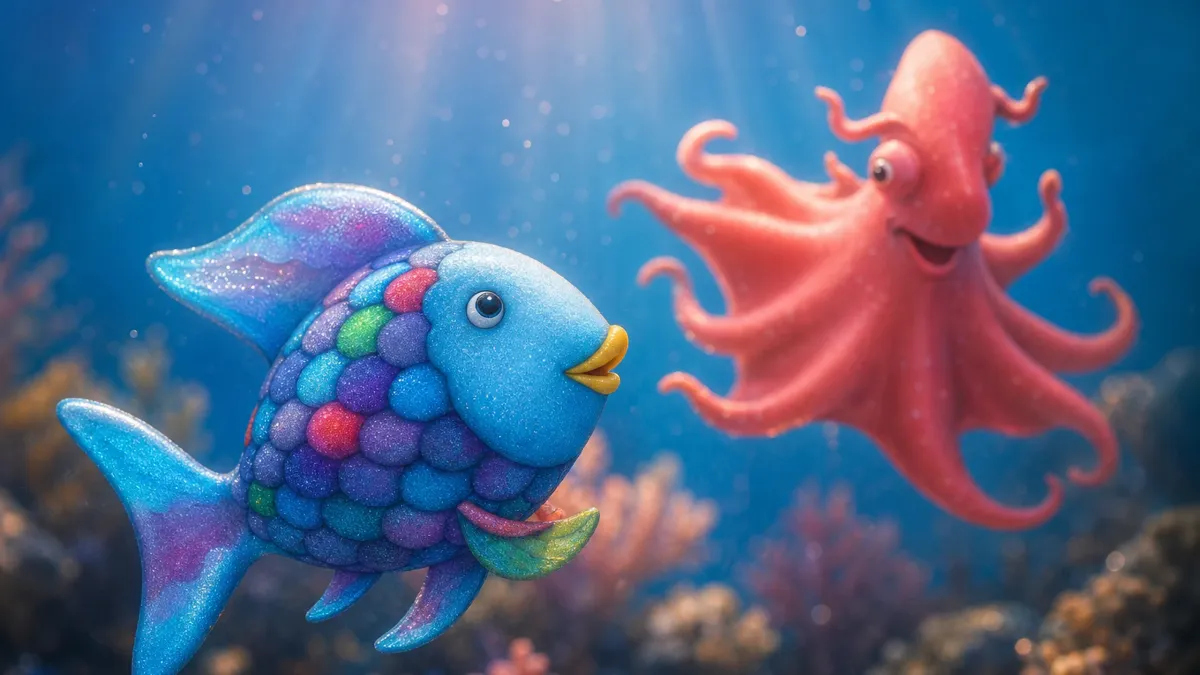 Der Regenbogenfisch im Planetarium Karlsruhe