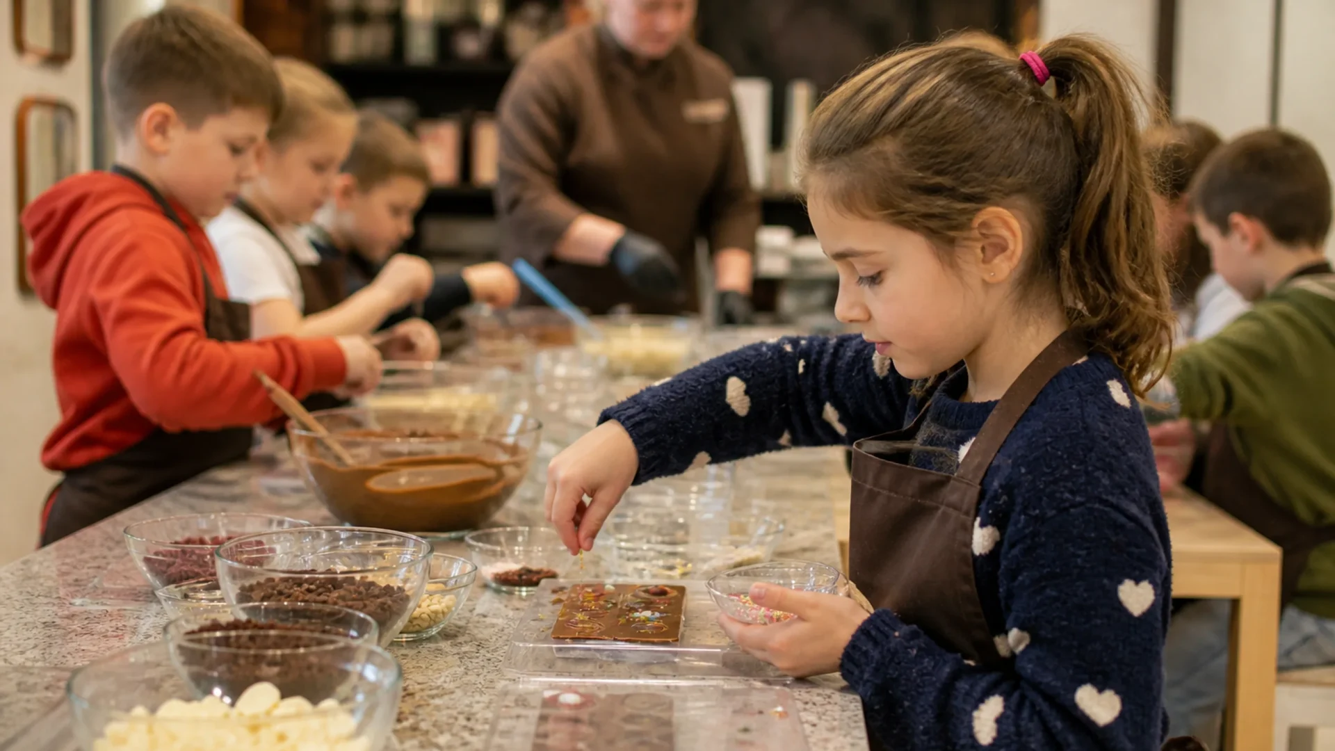 Schokoladen-Kindergeburtstag in der Zuckerbecker Schokoladenmanufaktur