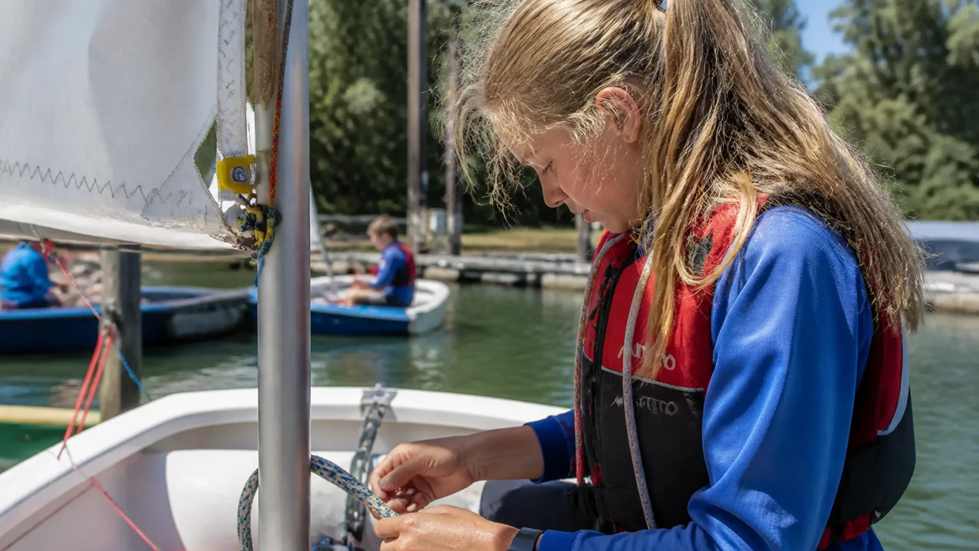 Opti- und Jugendsegeltraining in Rheinstetten