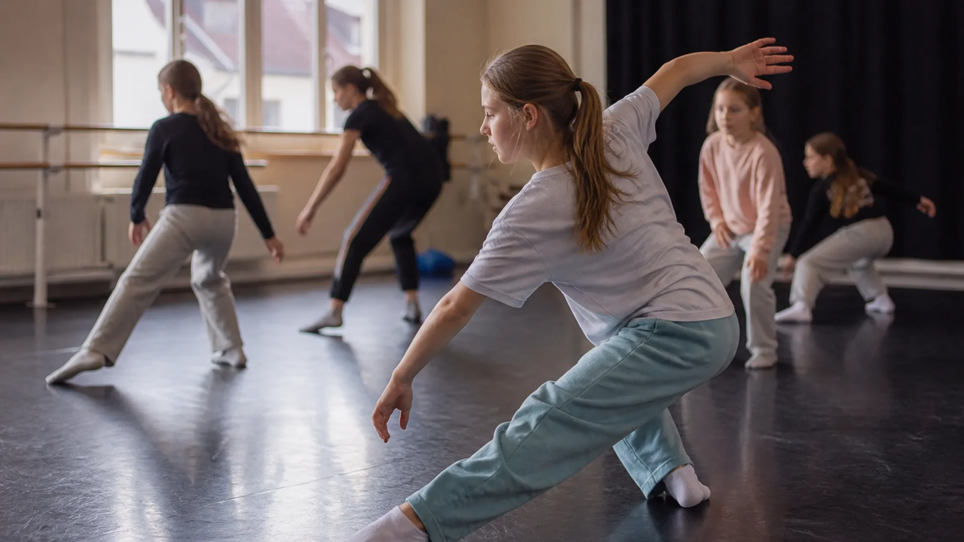 Kindertanz Contemporary in der Musik- und Kunstschule Bruchsal