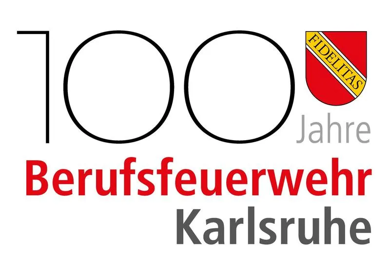 Feuerwehrlauf zum 100-jährigen Bestehen der Berufsfeuerwehr Karlsruhe