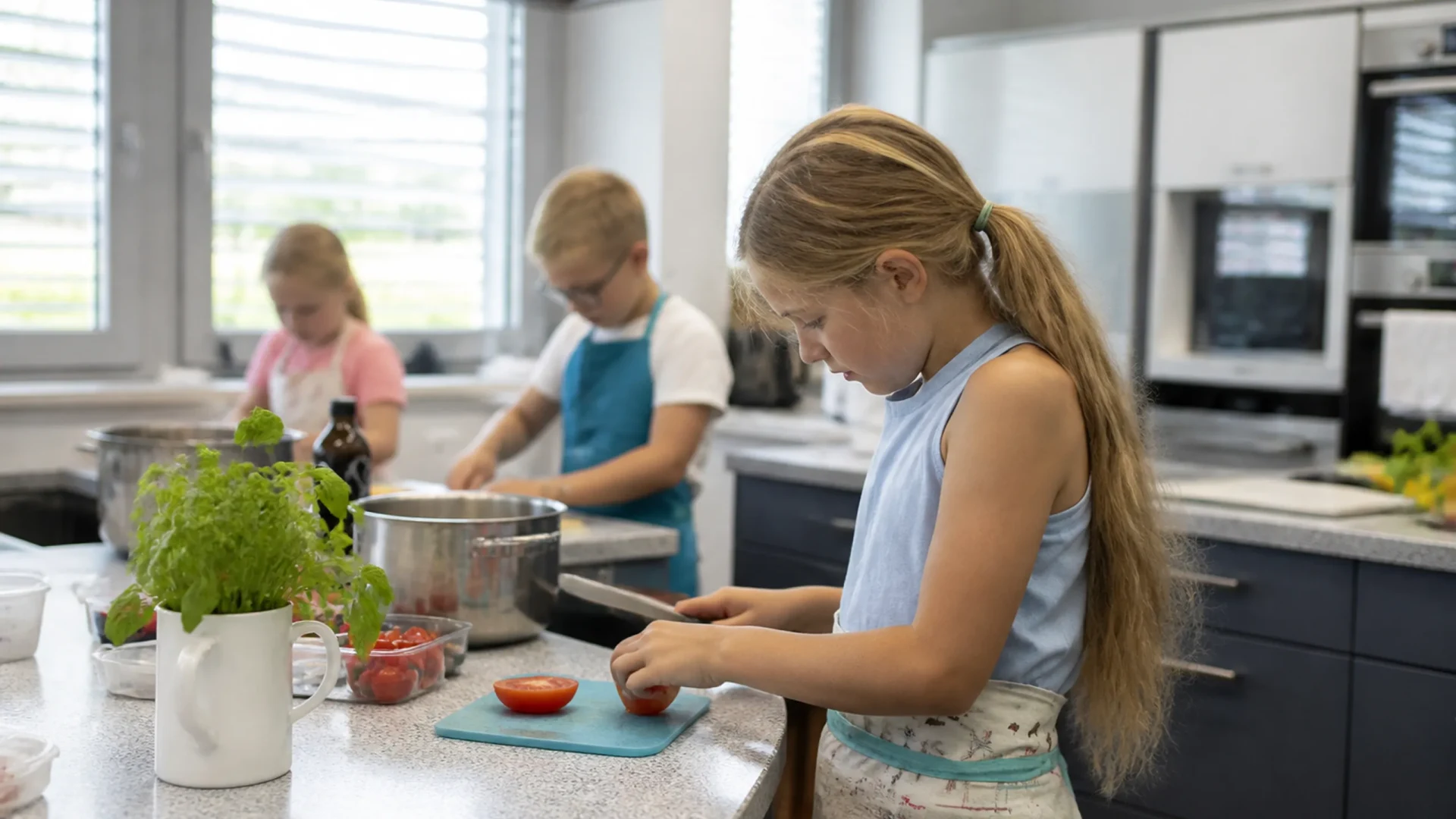 Sommerküche für junge Entdecker