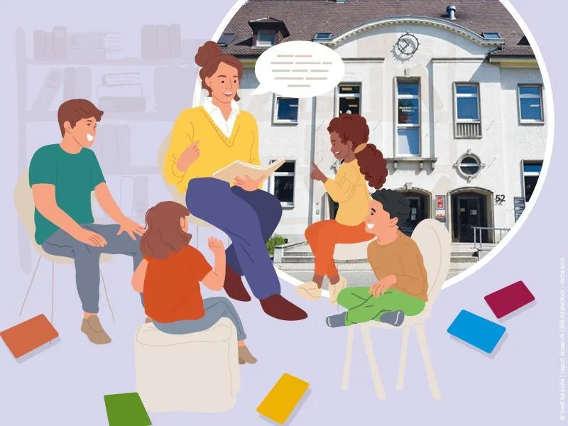 Reading Time in der Stadtbibliothek Karlsruhe