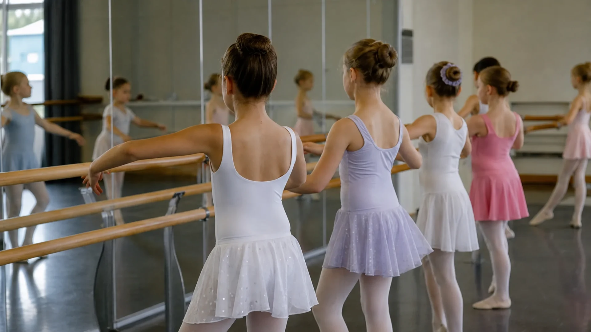 Kinderballett in der Ballettschule Stüber Durlach