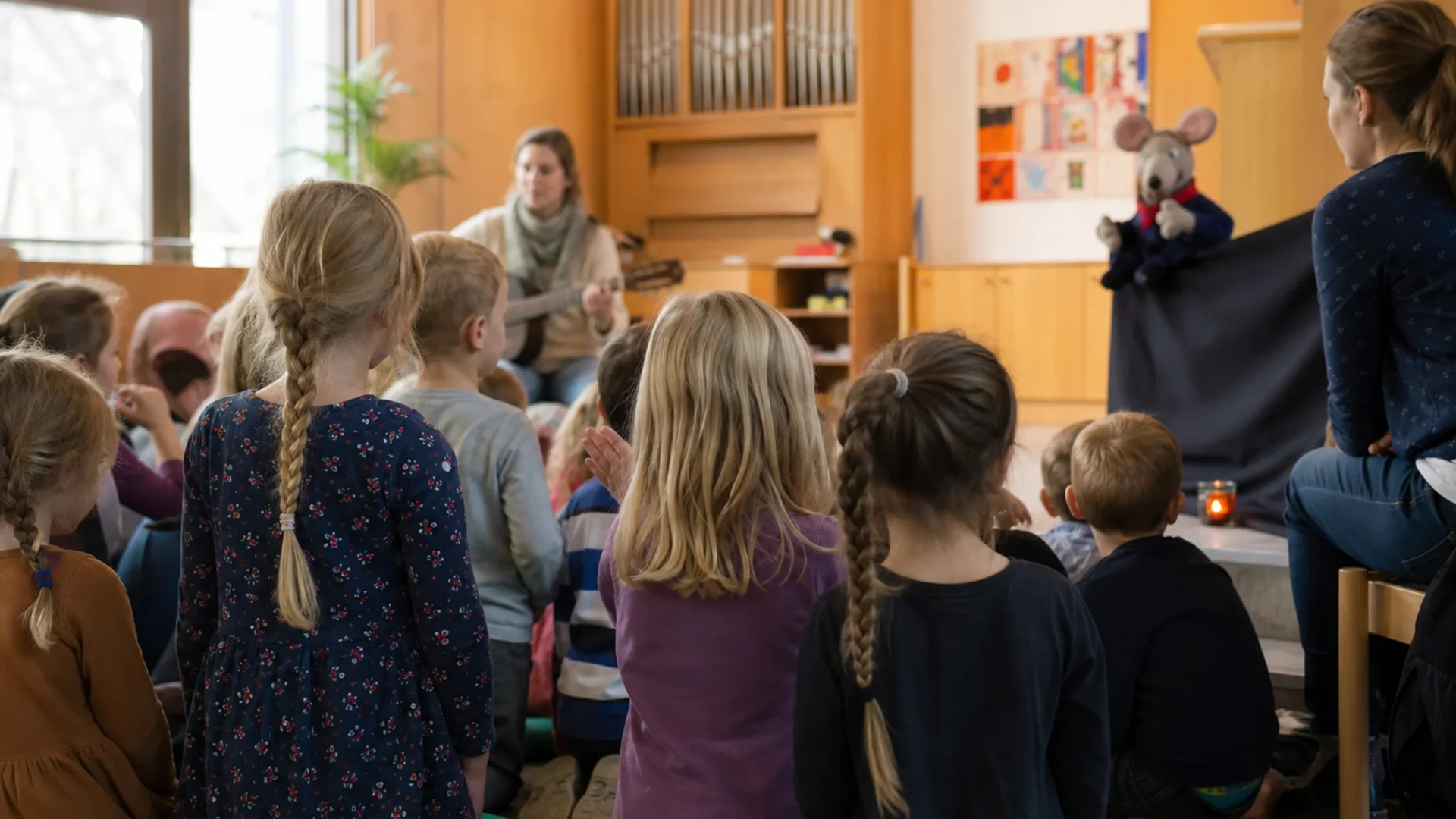 Kindergottesdienst in der Lukasgemeinde Karlsruhe