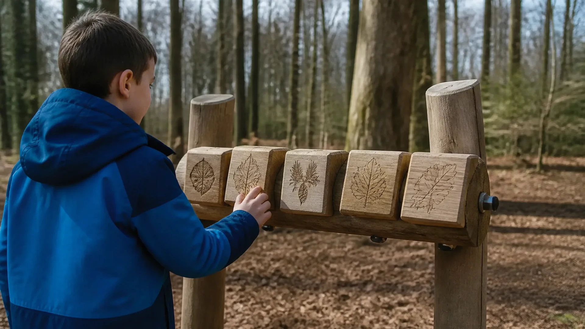Waldlehrpfad WaldWelt im Stadtwald Karlsruhe