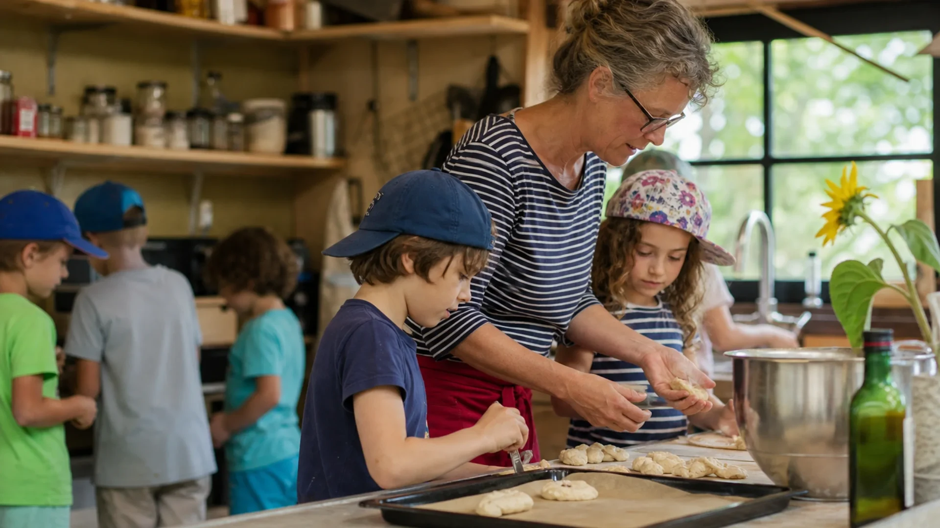 Kochen und Backen im Projektegarten Heubühl