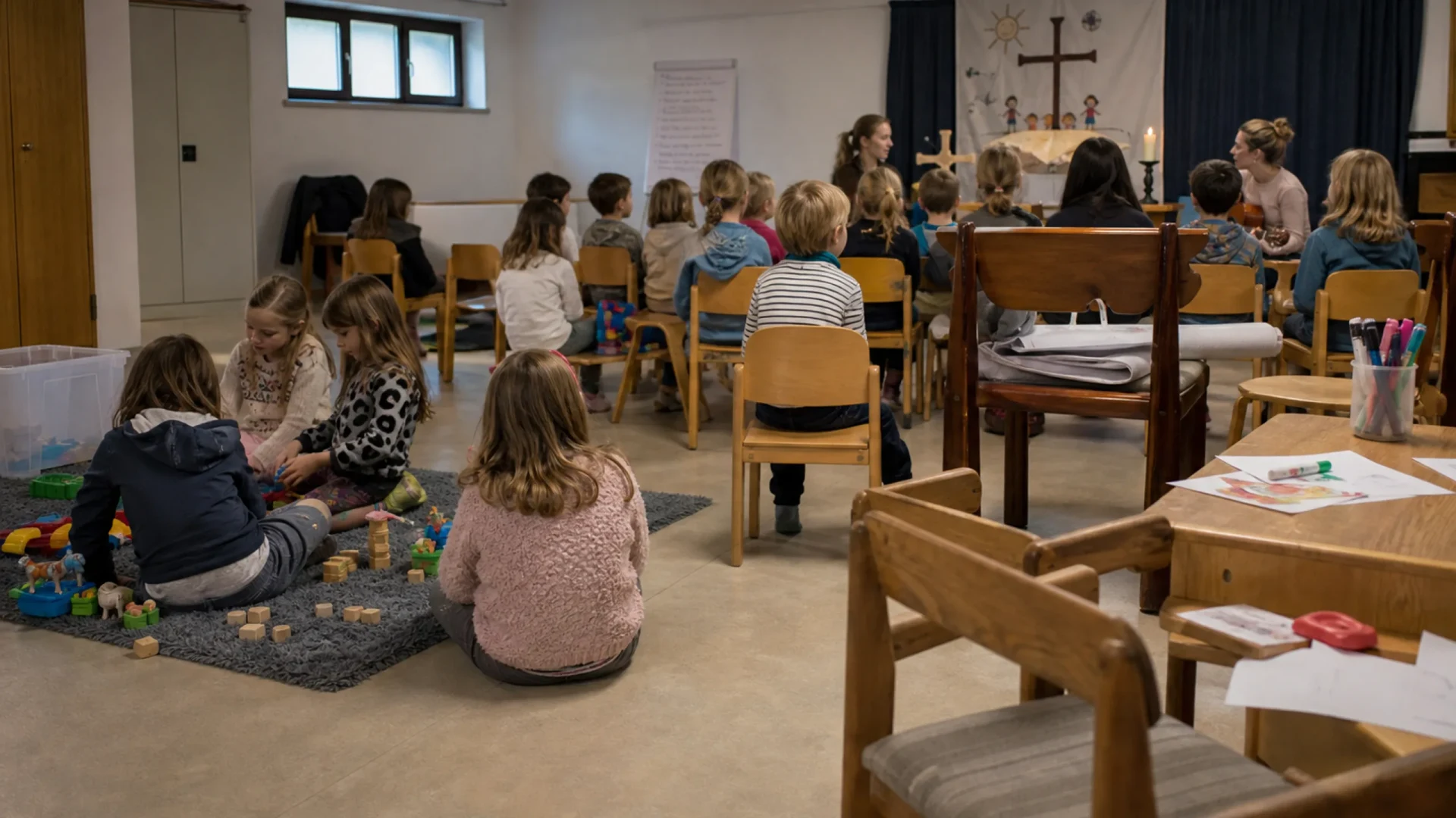 Kindergottesdienst in der Hoffnungsgemeinde Philippuskirche