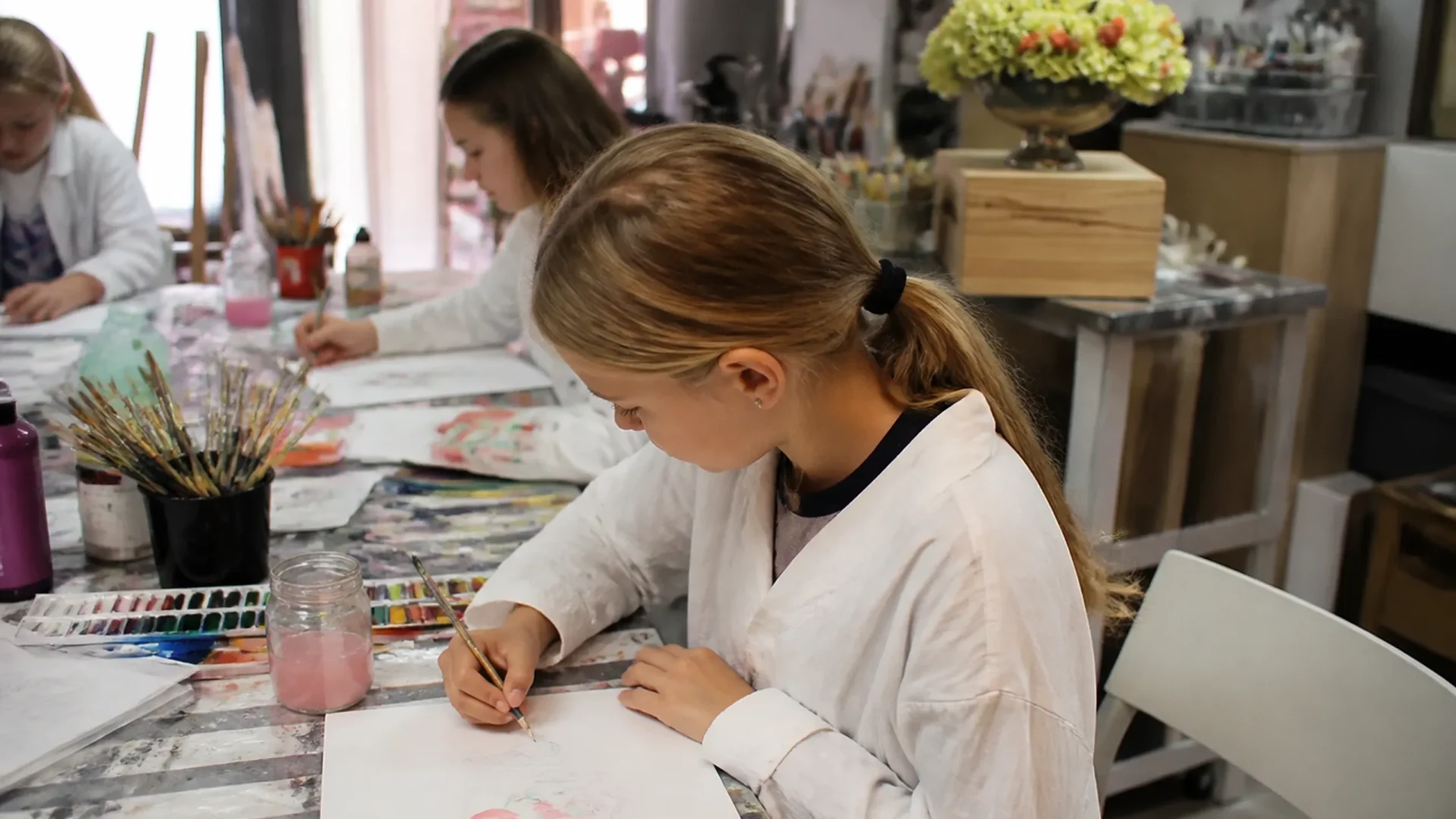 Kinderakademie Malen und Zeichnen im THE CLASSROOM