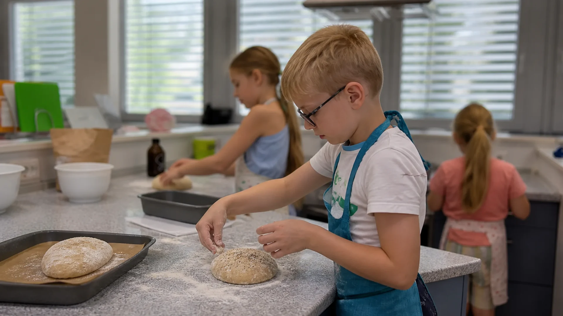 Lernwerkstatt Vom Korn zum Brot im Ernährungszentrum Bruchsal