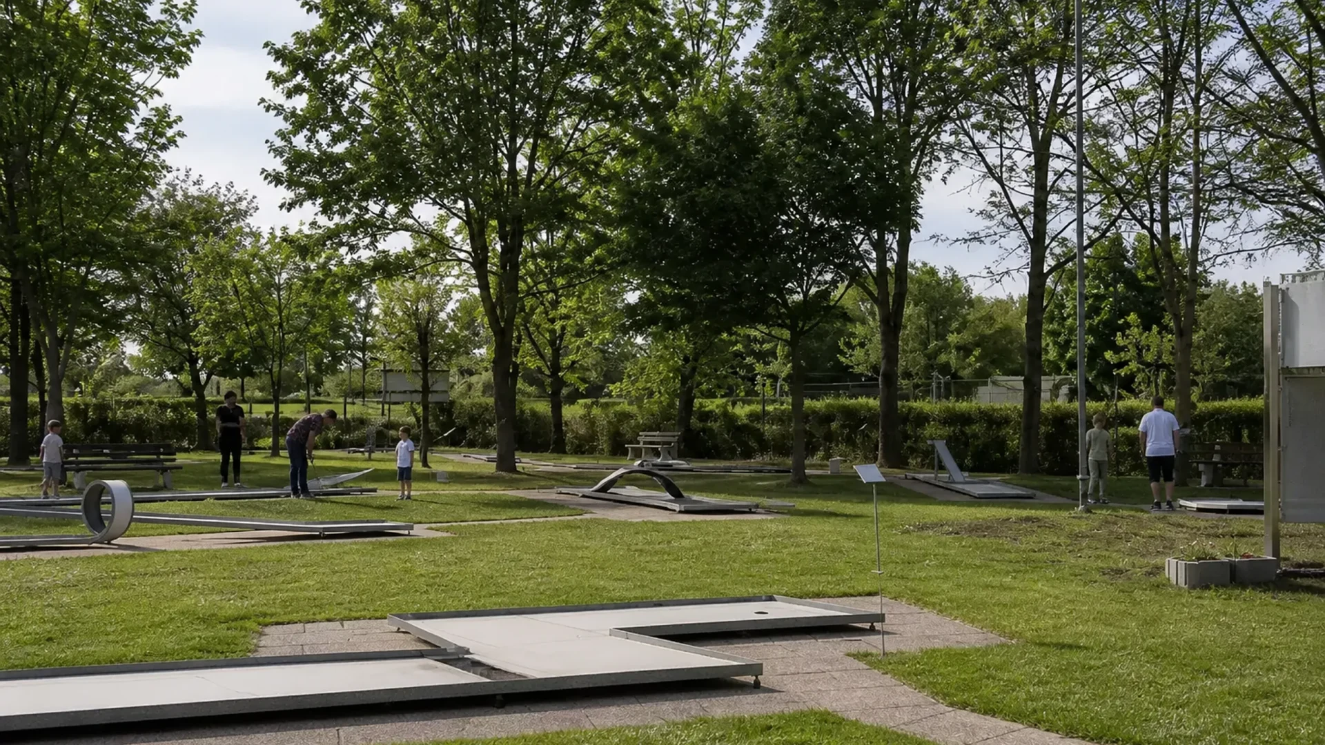 Minigolf in der WolfsArena Rheinstetten