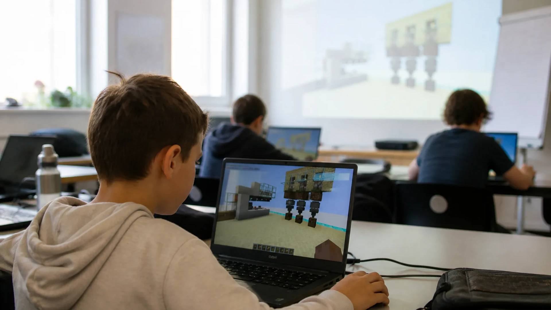 Workshop Daddeln und Denken mit Minecraft in Karlsruhe