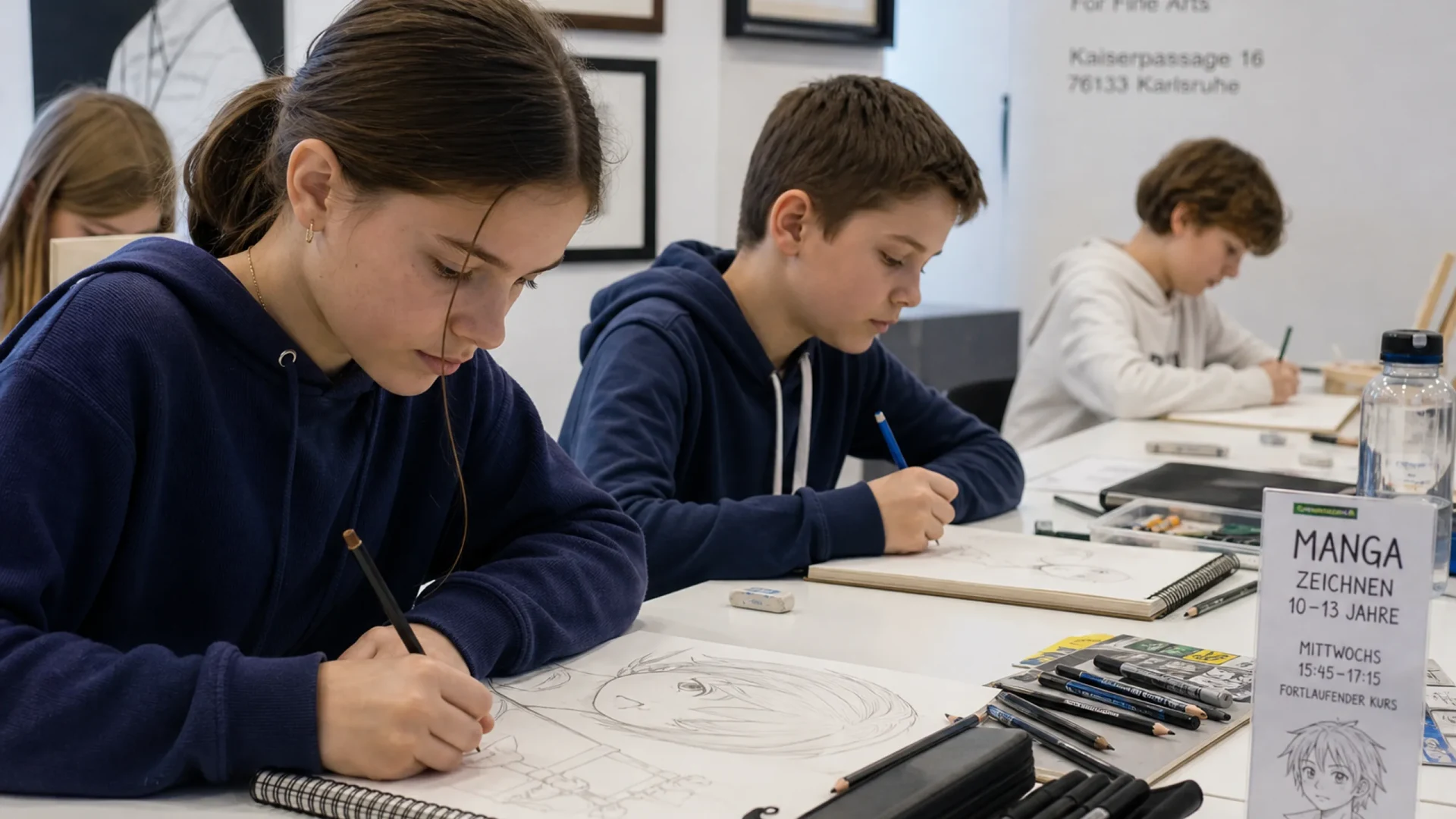 Manga zeichnen bei THE CLASSROOM