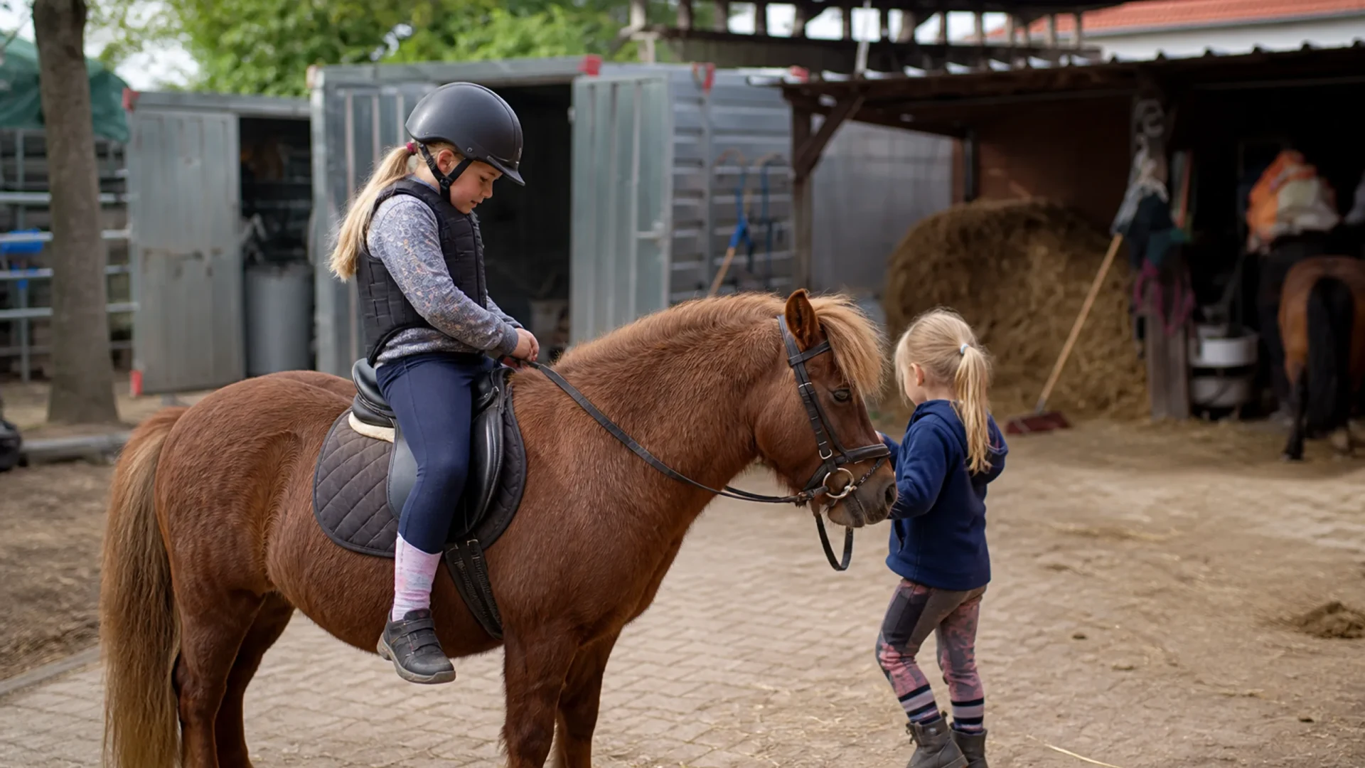 Ponyzeit für Kinder auf dem Pferdehof Mohrhardt