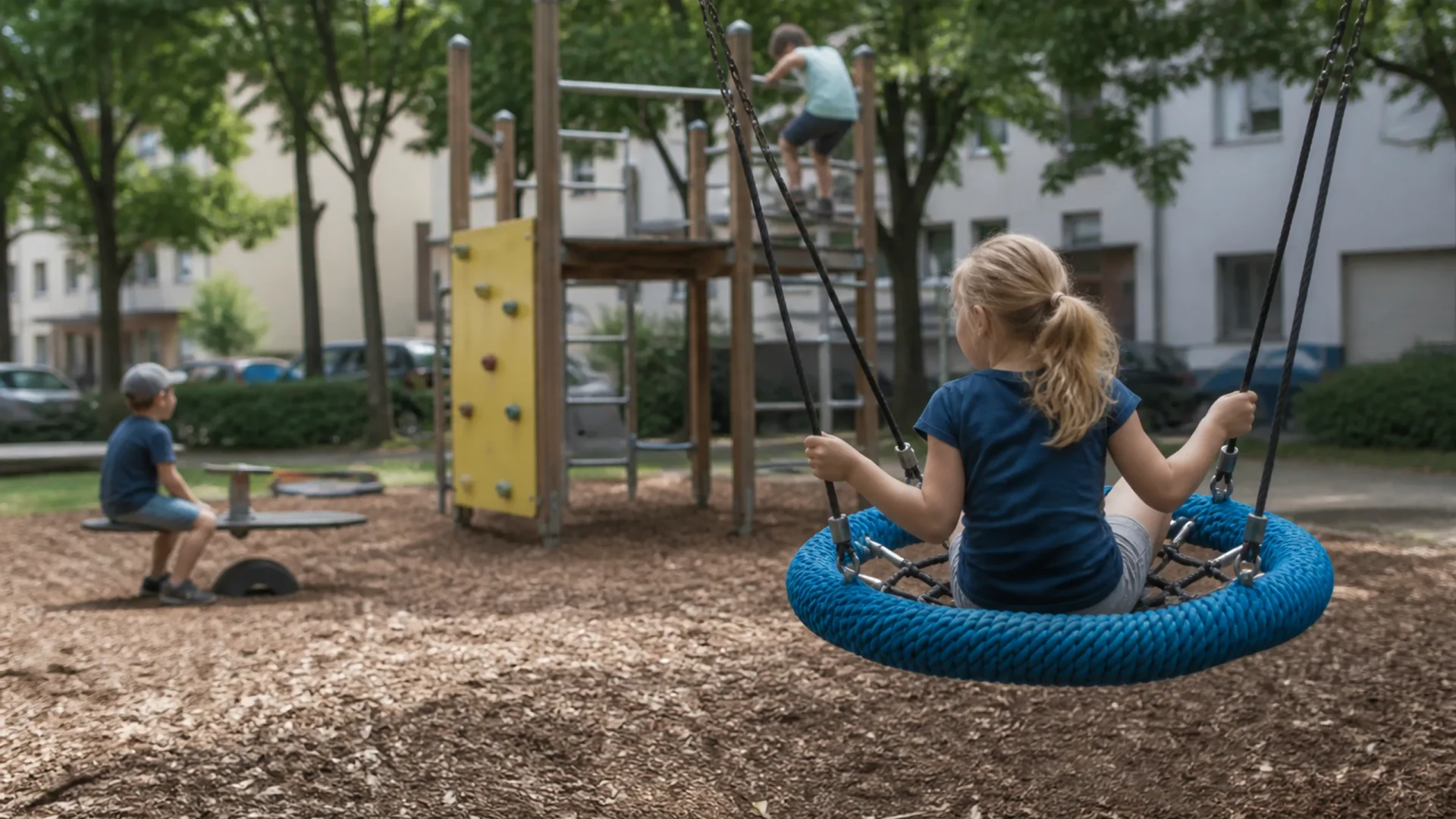 Spielplatz am Lindenplatz in Mühlburg