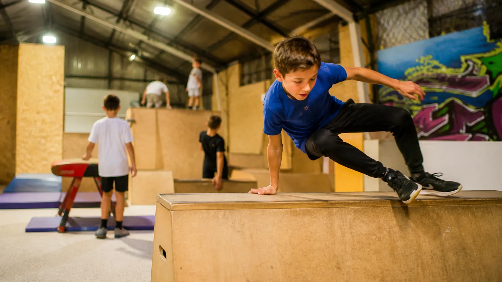 NCO Parkour-Kurs für Kinder und Jugendliche