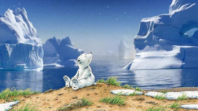 Lars - der kleine Eisbär im Planetarium Karlsruhe