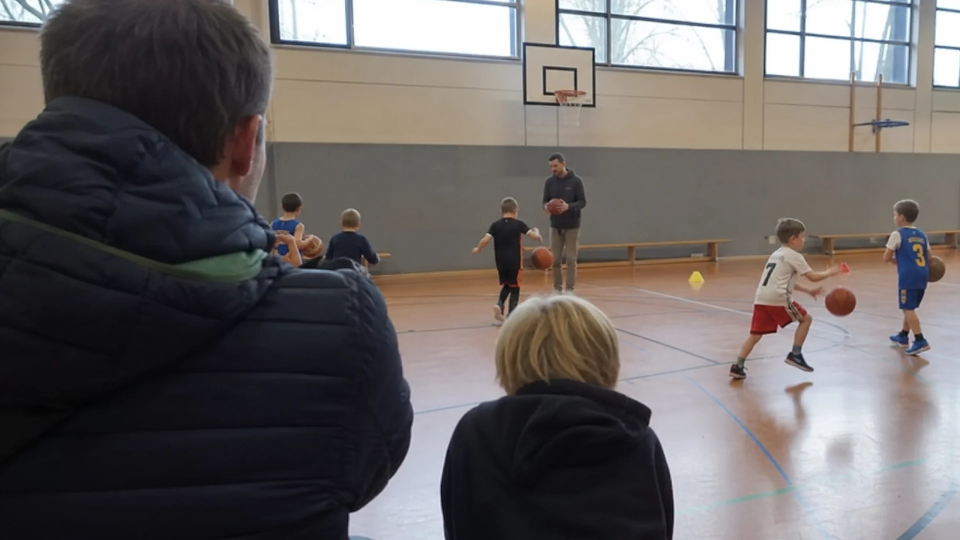 Basketball fuer Kinder beim SG Eichenkreuz