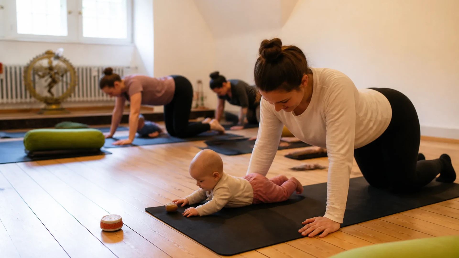 Yoga mit Baby im Kundalini Karlsruhe
