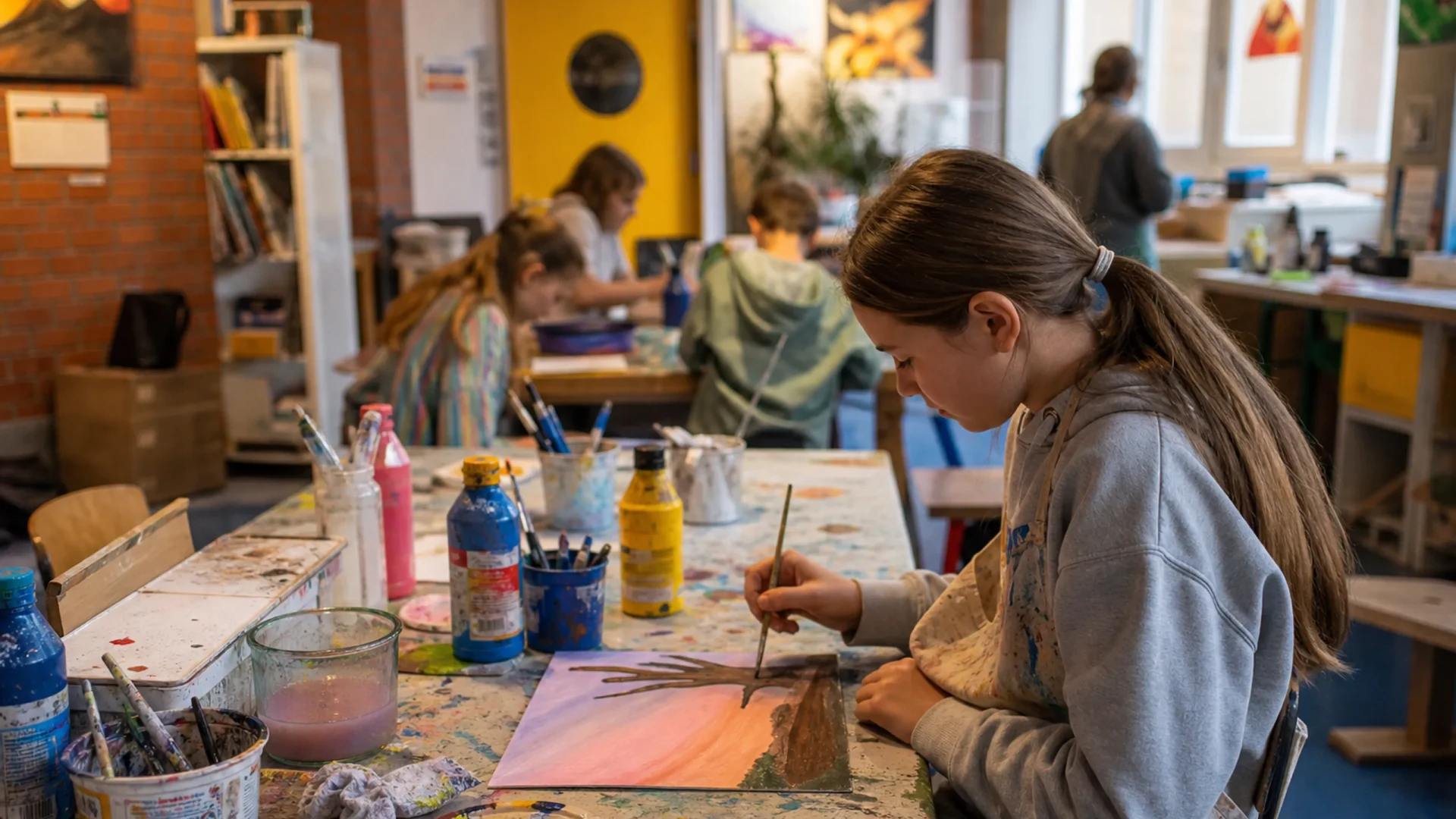 Jubez Atelier, offene Kunstwerkstatt