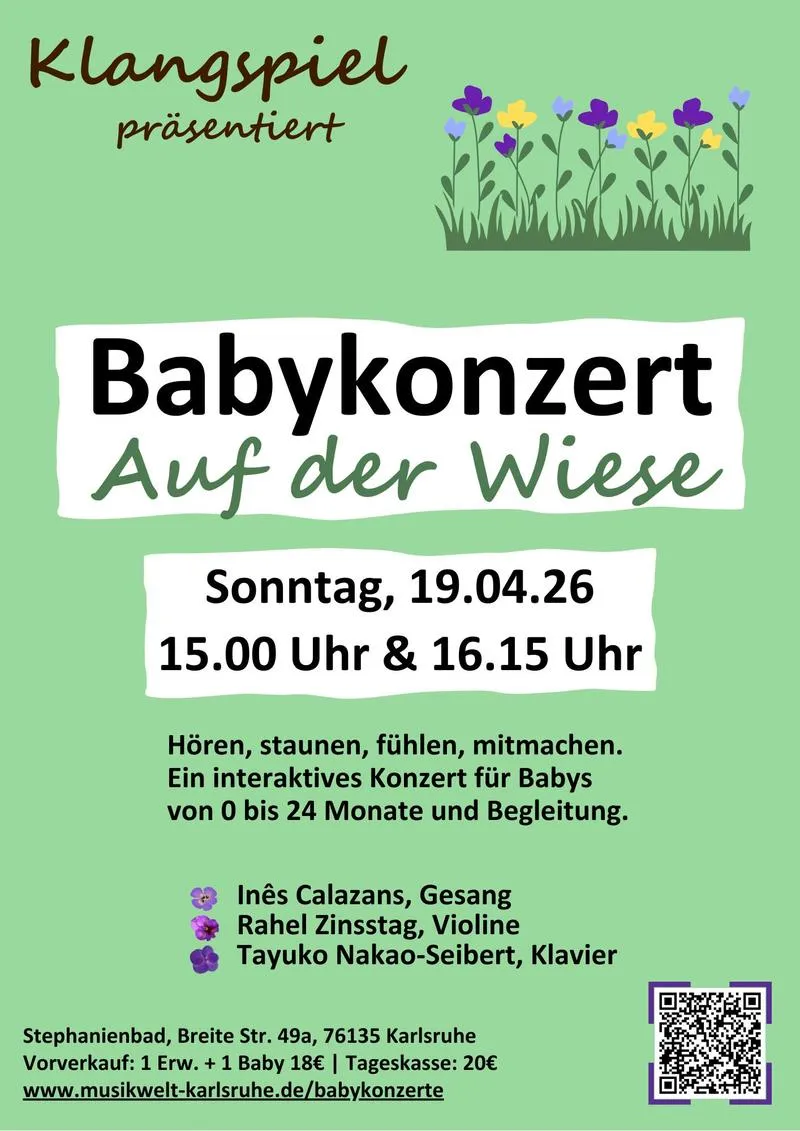 Babykonzert im Stephanienbad