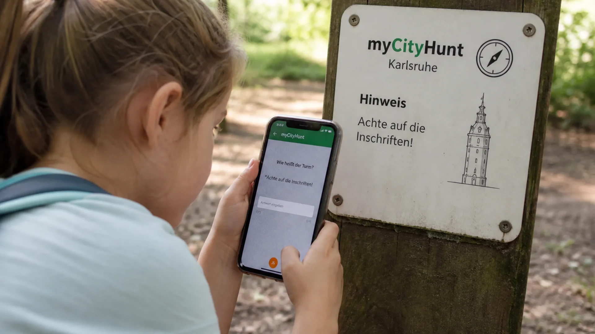 myCityHunt Karlsruhe – Schatzsuche (Outdoor Familie)